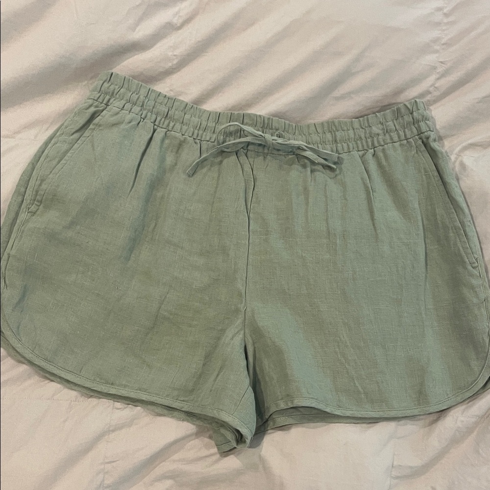 Club Monaco Sage Green Athletic Shorts